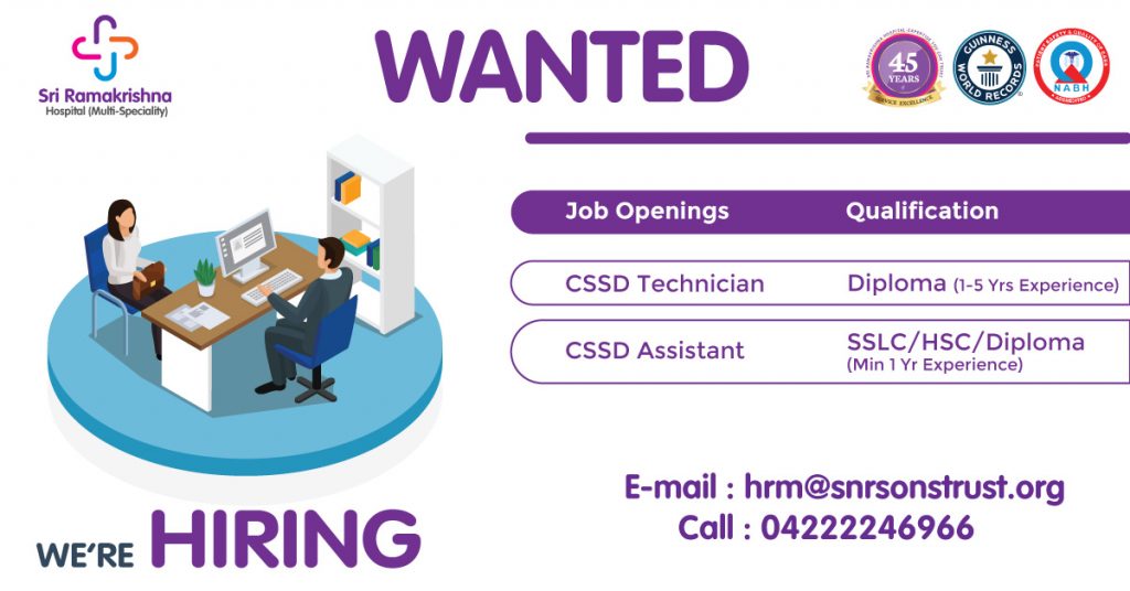 Careers Sriramakrishnahospital
