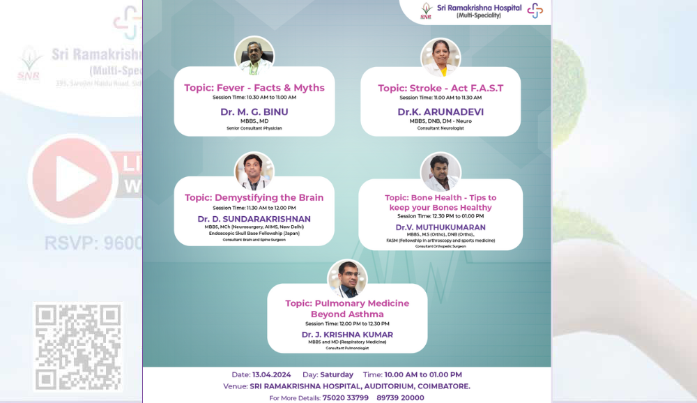 Wellness talk on General Health