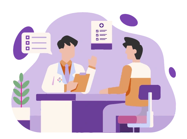 Doctor and Patient Consultation