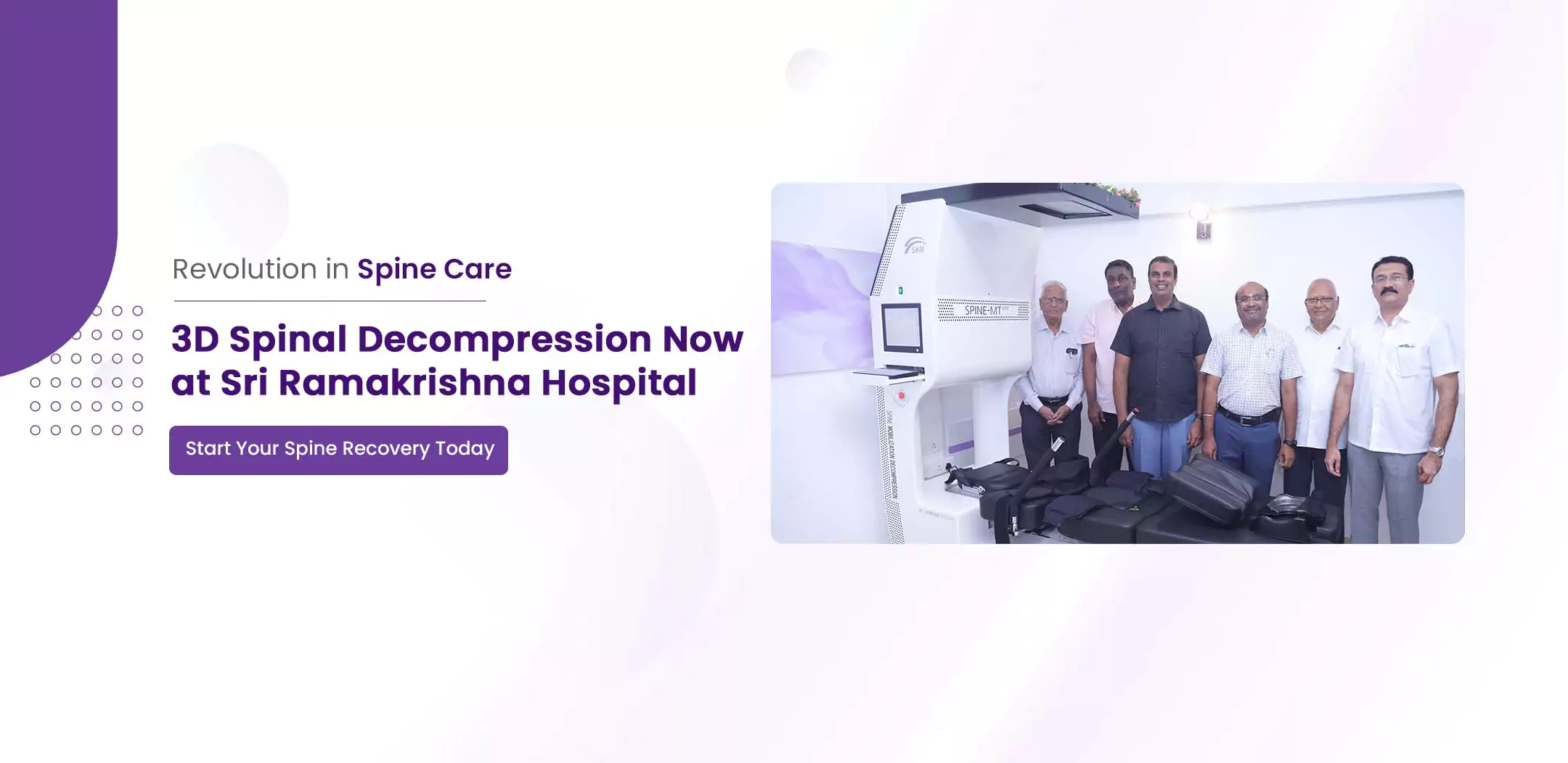 3D Spinal Decompression Treatment in Coimbatore